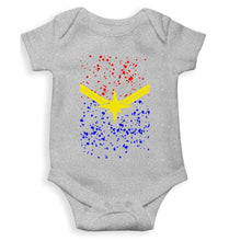 Load image into Gallery viewer, Captain Marvel Rompers for Baby Girl- FunkyTradition FunkyTradition
