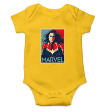 Load image into Gallery viewer, Captain Marvel Rompers for Baby Girl- FunkyTradition FunkyTradition
