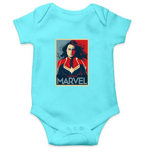 Captain Marvel Rompers for Baby Girl- KidsFashionVilla