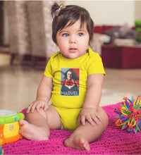 Load image into Gallery viewer, Captain Marvel Rompers for Baby Girl- FunkyTradition FunkyTradition
