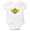 Captain Marvel Rompers for Baby Girl- FunkyTradition FunkyTradition