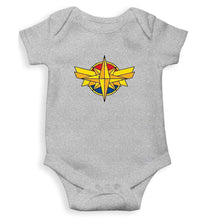 Load image into Gallery viewer, Captain Marvel Rompers for Baby Girl- FunkyTradition FunkyTradition

