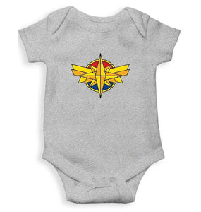Captain Marvel Rompers for Baby Girl- FunkyTradition FunkyTradition