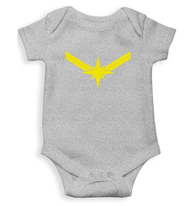 Captain Marvel Rompers for Baby Girl- FunkyTradition FunkyTradition