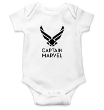 Load image into Gallery viewer, Captain Marvel Rompers for Baby Girl- FunkyTradition FunkyTradition

