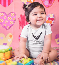 Load image into Gallery viewer, Captain Marvel Rompers for Baby Girl- FunkyTradition FunkyTradition
