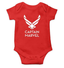 Load image into Gallery viewer, Captain Marvel Rompers for Baby Girl- FunkyTradition FunkyTradition
