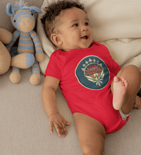 Load image into Gallery viewer, Captain Marvel Superhero Rompers for Baby Boy - FunkyTradition FunkyTradition
