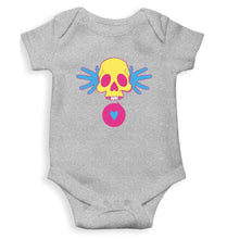 Load image into Gallery viewer, Cartoon Skull Rompers for Baby Girl- FunkyTradition FunkyTradition
