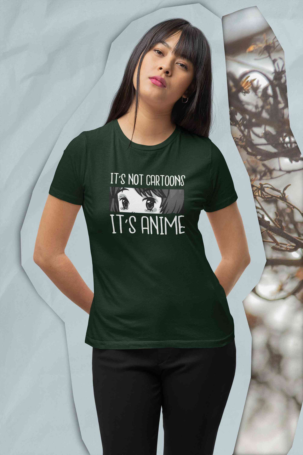 Cartoon Anime Women Half Sleeves T-shirt- KidsFashionVilla