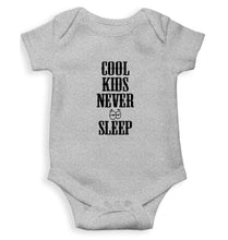 Load image into Gallery viewer, Cool Kids Never Sleep Rompers for Baby Boy- FunkyTradition FunkyTradition
