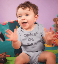 Load image into Gallery viewer, Coolest Kid Ever Rompers for Baby Boy- FunkyTradition FunkyTradition
