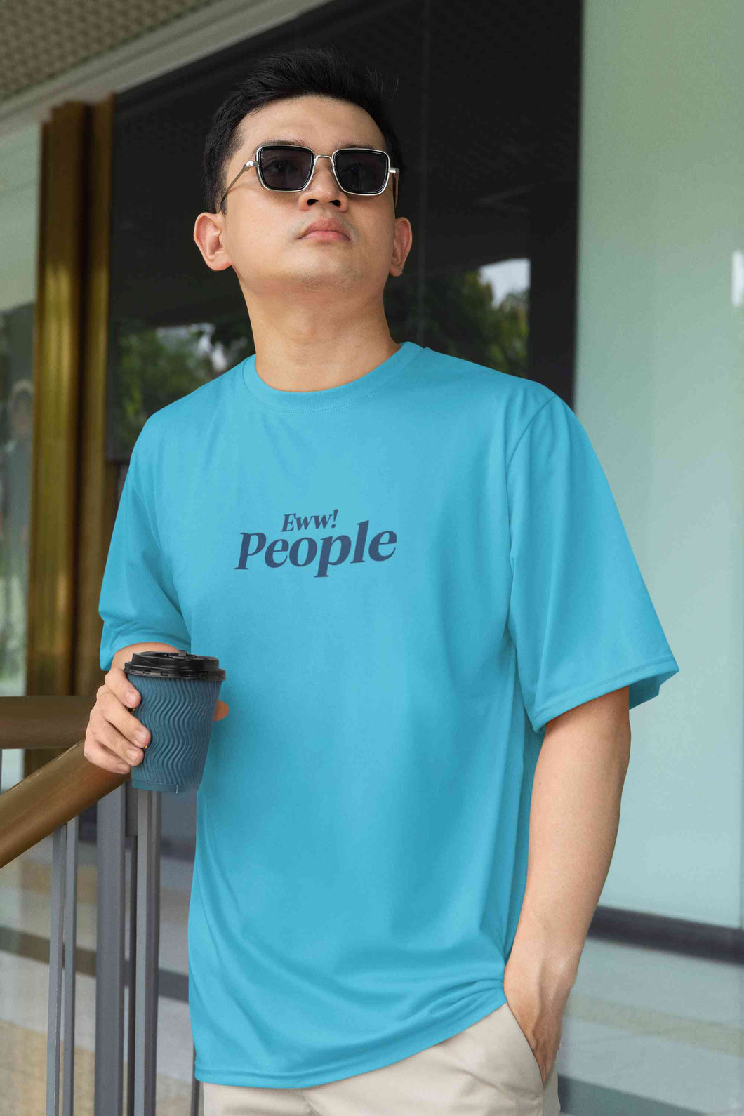 Eww! People Mens Half Sleeves T-shirt- KidsFashionVilla