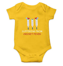 Load image into Gallery viewer, Cricket Fever Rompers for Baby Girl- FunkyTradition FunkyTradition
