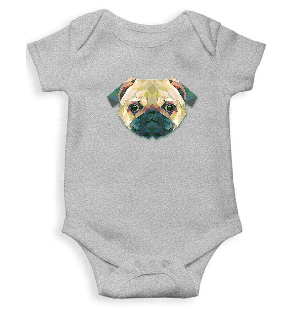 Dog Abstract Abstract Rompers for Baby Girl- FunkyTradition FunkyTradition