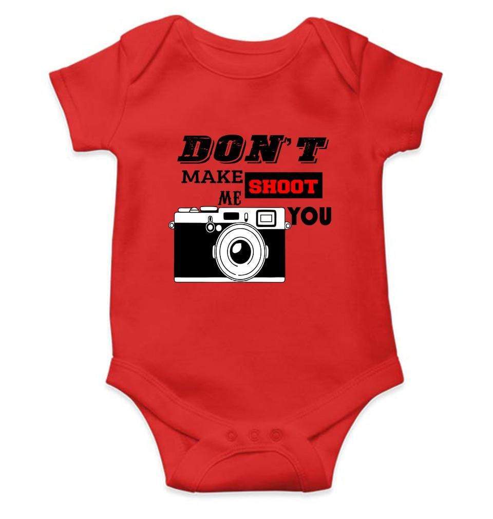 Dont make me shoot u Rompers for Baby Boy- FunkyTradition FunkyTradition