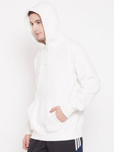 Load image into Gallery viewer, Plain White Hoodie Sweatshirt -KidsFashionVilla
