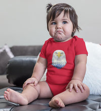 Load image into Gallery viewer, Eagle Abstract Rompers for Baby Girl- FunkyTradition FunkyTradition
