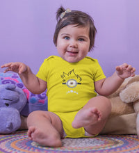 Load image into Gallery viewer, Evil Minion Rompers for Baby Girl- FunkyTradition FunkyTradition
