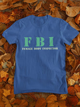 Load image into Gallery viewer, Fbi Typography Mens Half Sleeves T-shirt- FunkyTeesClub - Funky Tees Club
