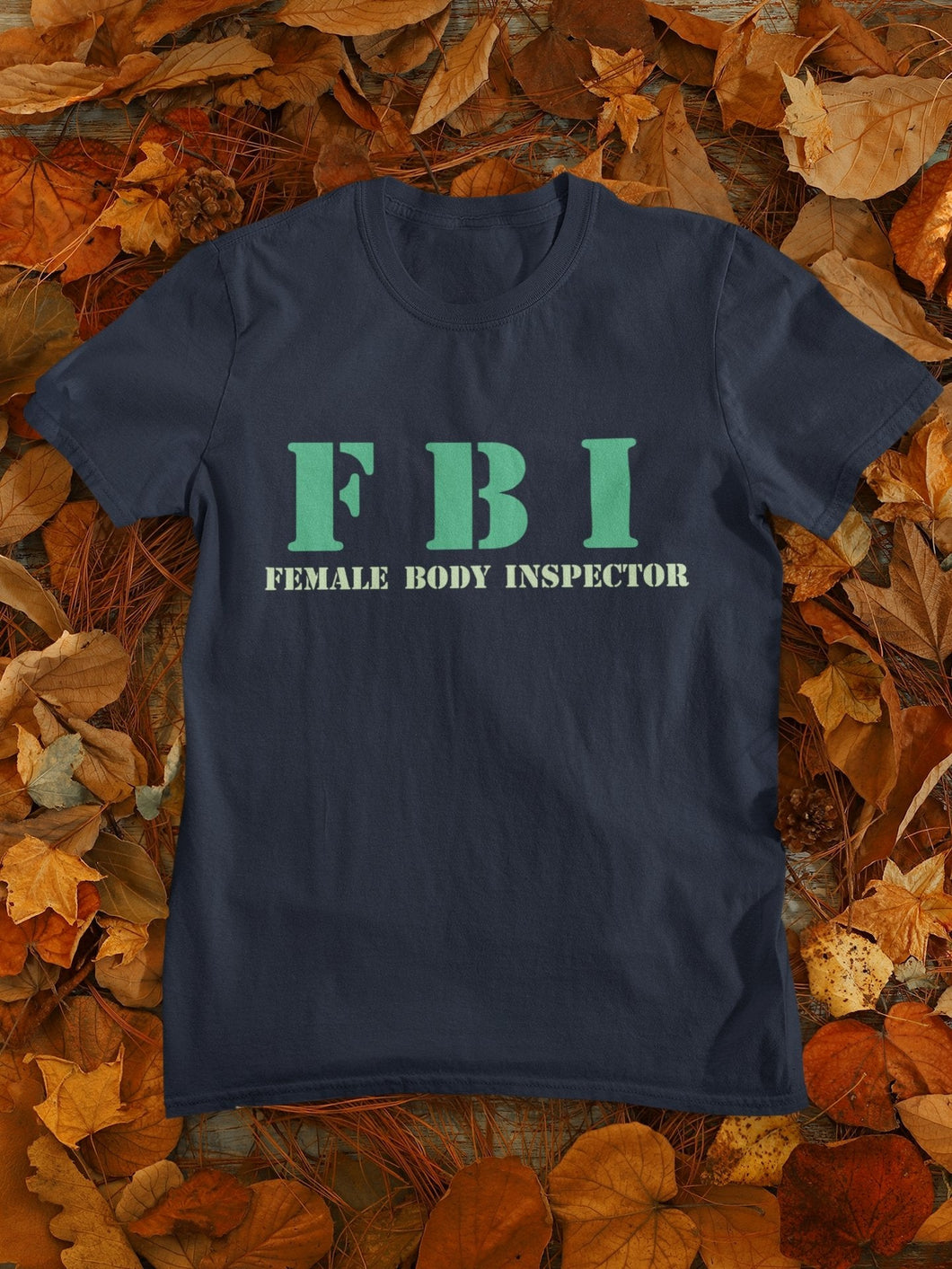 Fbi Typography Mens Half Sleeves T-shirt- FunkyTeesClub - Funky Tees Club