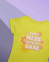 Load image into Gallery viewer, Quotes With Retro Typography Women Half Sleeves T-shirt- KidsFashionVilla
