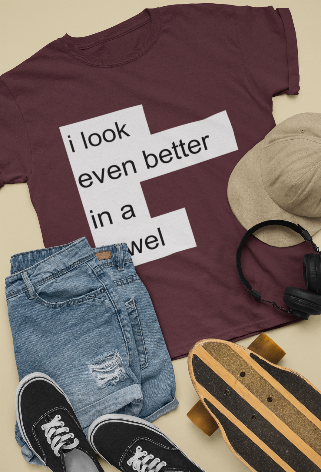 I Look Even Better In A Towel Jacqueline Fernandez Celebrity T-shirt- KidsFashionVilla