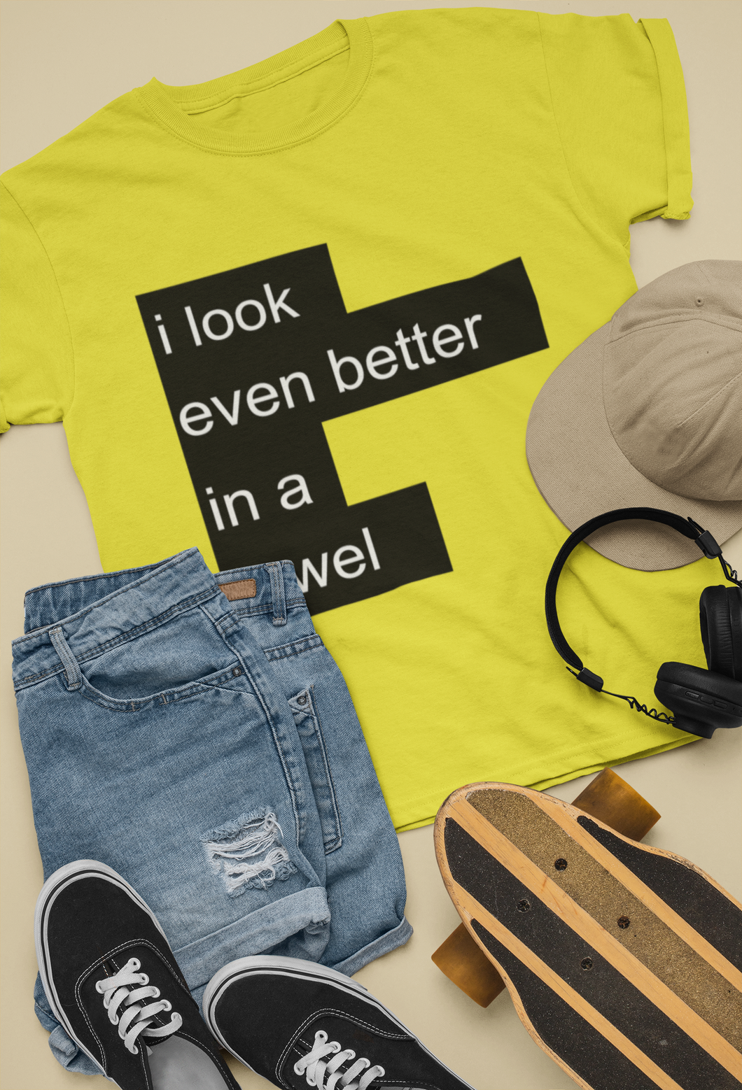 I Look Even Better In A Towel Jacqueline Fernandez Celebrity T-shirt- KidsFashionVilla