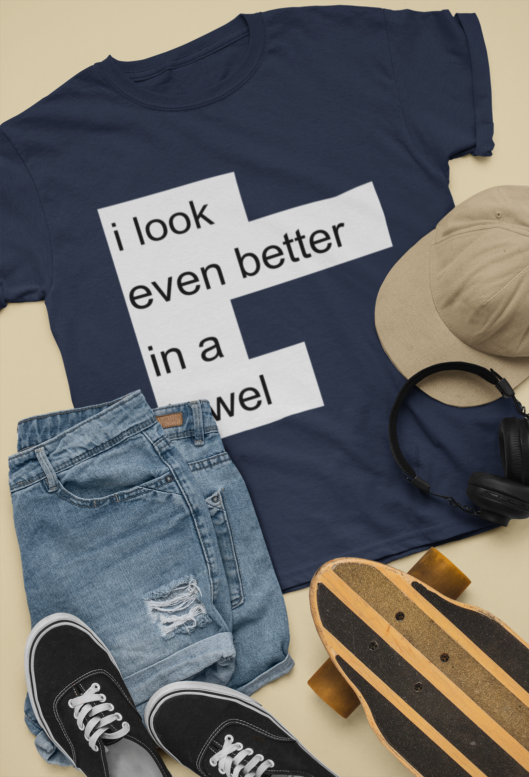 I Look Even Better In A Towel Jacqueline Fernandez Celebrity T-shirt- KidsFashionVilla