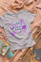 Load image into Gallery viewer, 60s Inspired A Self Love Quote Women Half Sleeves T-shirt- KidsFashionVilla
