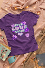 Load image into Gallery viewer, 60s Inspired A Self Love Quote Women Half Sleeves T-shirt- KidsFashionVilla
