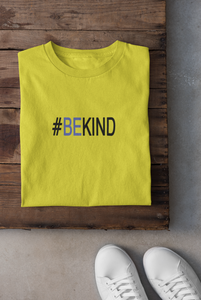 Be Kind Women Half Sleeves T-shirt- KidsFashionVilla