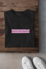 Load image into Gallery viewer, Destroy Your Feelings Minimal Women Half Sleeves T-shirt- KidsFashionVilla
