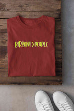 Load image into Gallery viewer, Biryani Food Love Women Half Sleeves T-shirt- KidsFashionVilla
