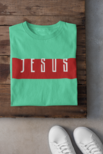 Load image into Gallery viewer, Jesus Mens Half Sleeves T-shirt- KidsFashionVilla
