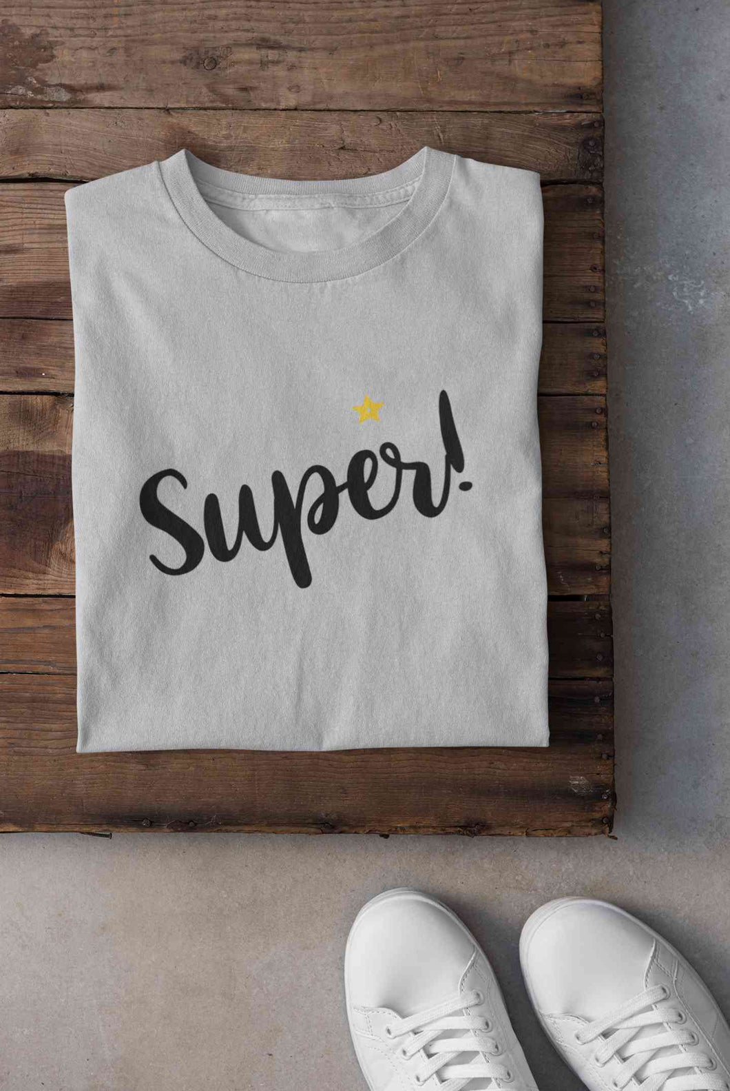 Superstar Mens Half Sleeves T-shirt- KidsFashionVilla