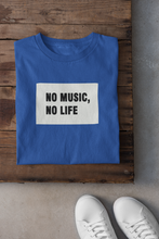 Load image into Gallery viewer, No Music No Life Women Half Sleeves T-shirt- KidsFashionVilla
