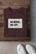 Load image into Gallery viewer, No Music No Life Women Half Sleeves T-shirt- KidsFashionVilla
