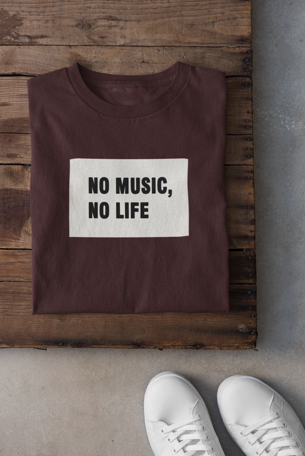 No Music No Life Women Half Sleeves T-shirt- KidsFashionVilla