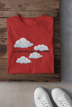 Load image into Gallery viewer, I am ok with who I am today Minimal Women Half Sleeves T-shirt- KidsFashionVilla
