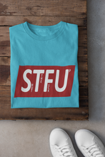 Load image into Gallery viewer, Shut The Fuss Up Women Half Sleeves T-shirt- KidsFashionVilla
