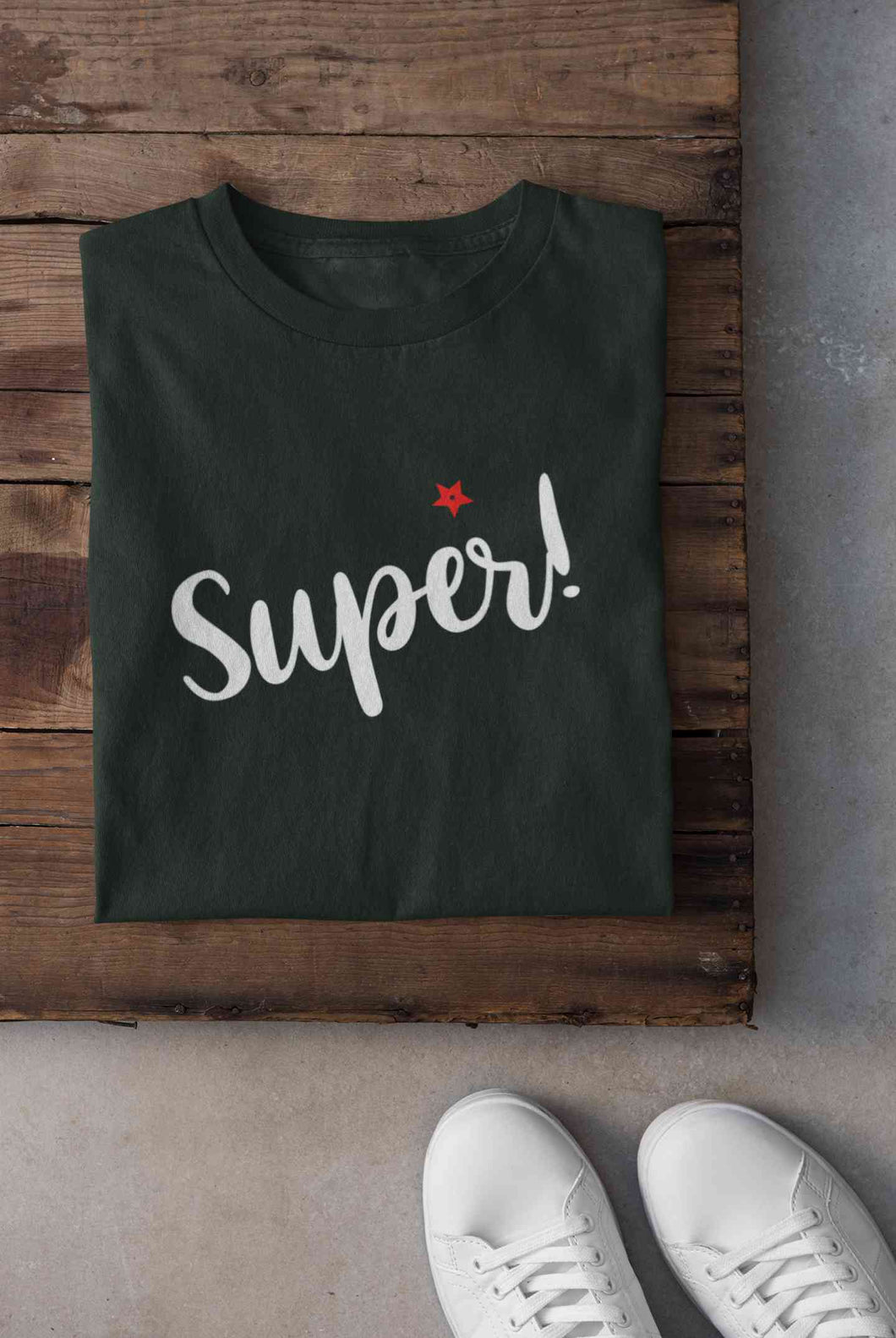 Superstar Mens Half Sleeves T-shirt- KidsFashionVilla