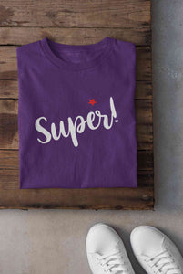 Superstar Mens Half Sleeves T-shirt- KidsFashionVilla