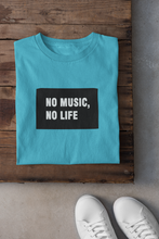 Load image into Gallery viewer, No Music No Life Mens Half Sleeves T-shirt- KidsFashionVilla
