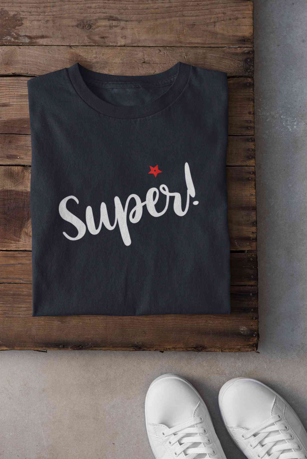Superstar Mens Half Sleeves T-shirt- KidsFashionVilla