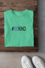 Load image into Gallery viewer, Be Kind Women Half Sleeves T-shirt- KidsFashionVilla
