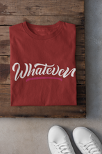 Load image into Gallery viewer, Whatever Women Half Sleeves T-shirt- KidsFashionVilla

