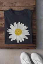 Load image into Gallery viewer, Cute Daisy Minimal Nature Cute Flower Graphic Women Half Sleeves T-shirt- KidsFashionVilla
