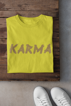 Load image into Gallery viewer, Karma Mens Half Sleeves T-shirt- KidsFashionVilla
