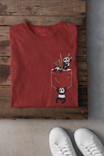 Load image into Gallery viewer, Panda Women Half Sleeves T-shirt- KidsFashionVilla
